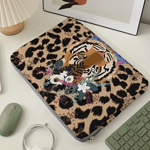 Animation de la sacoche ordinateur femme FelinArt  présentation du produit