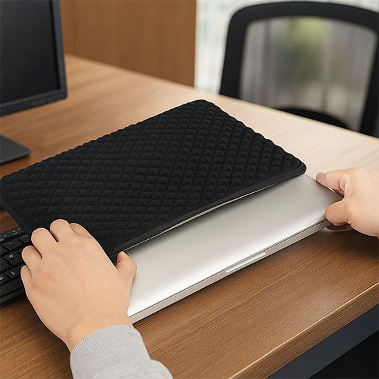 Housse ordinateur convient aux différentes tailles d'ordinateurs portables