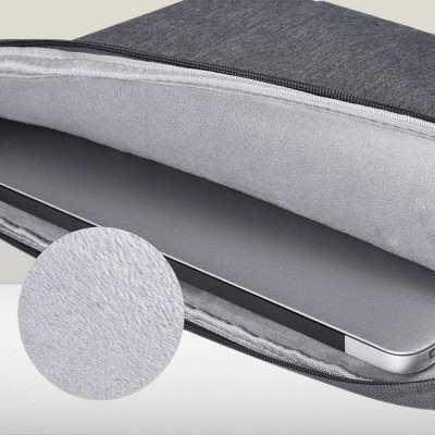 Housse Ordinateur Portable - LaptopSleeveBag™ - Gris - La PoPoche Urbaine