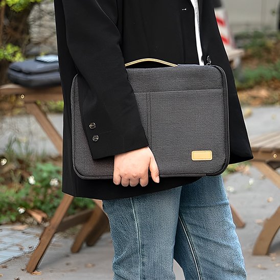 Housse ordinateur portage sous le bras