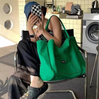 Sac à Main - EcoTote™ - Vert - La PoPoche Urbaine