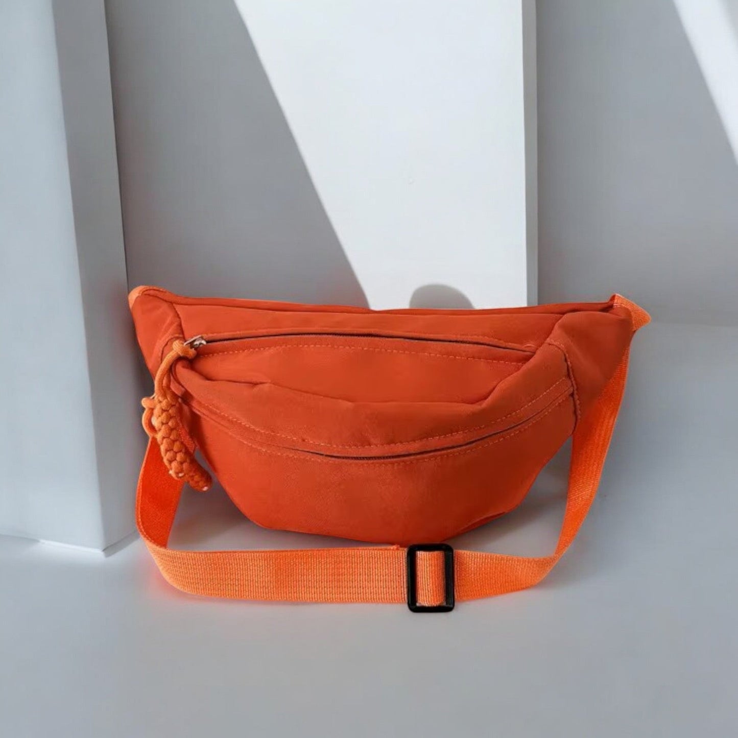 Sac Banane - UrbanCrossBodyBag™ - Orange - La PoPoche Urbaine
