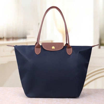 Sac cabas Élégance Naturelle de couleur bleu marine