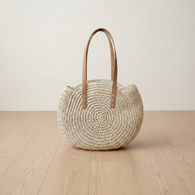 Sac cabas Tendance D'été en coloris blanc cassé
