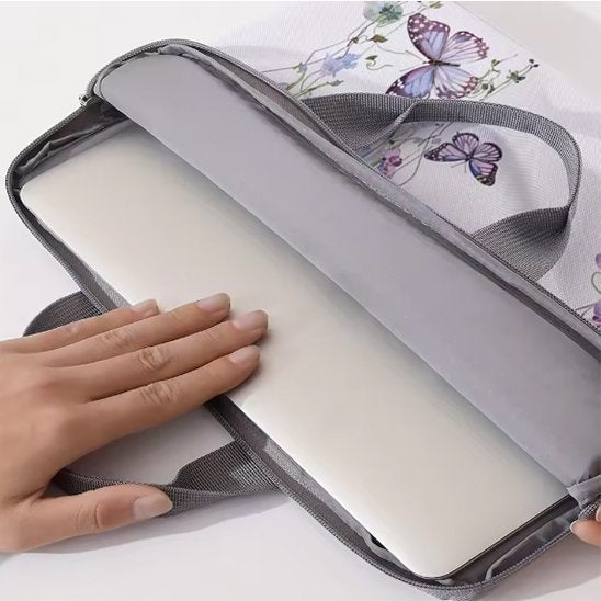 Sacoche ordinateur femme format adapté aux ordinateurs portables taille 14 pouces