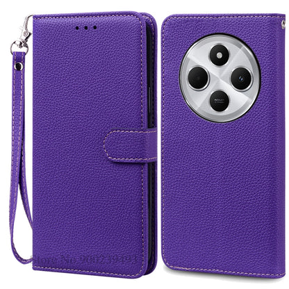 Etui pour téléphone Design Tendance couleur violet, compatibilité Redmi 14c