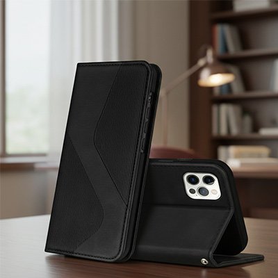 Etui pour téléphone Résistant & Design, motifs géométriques  en cuir PU élégant et résistant