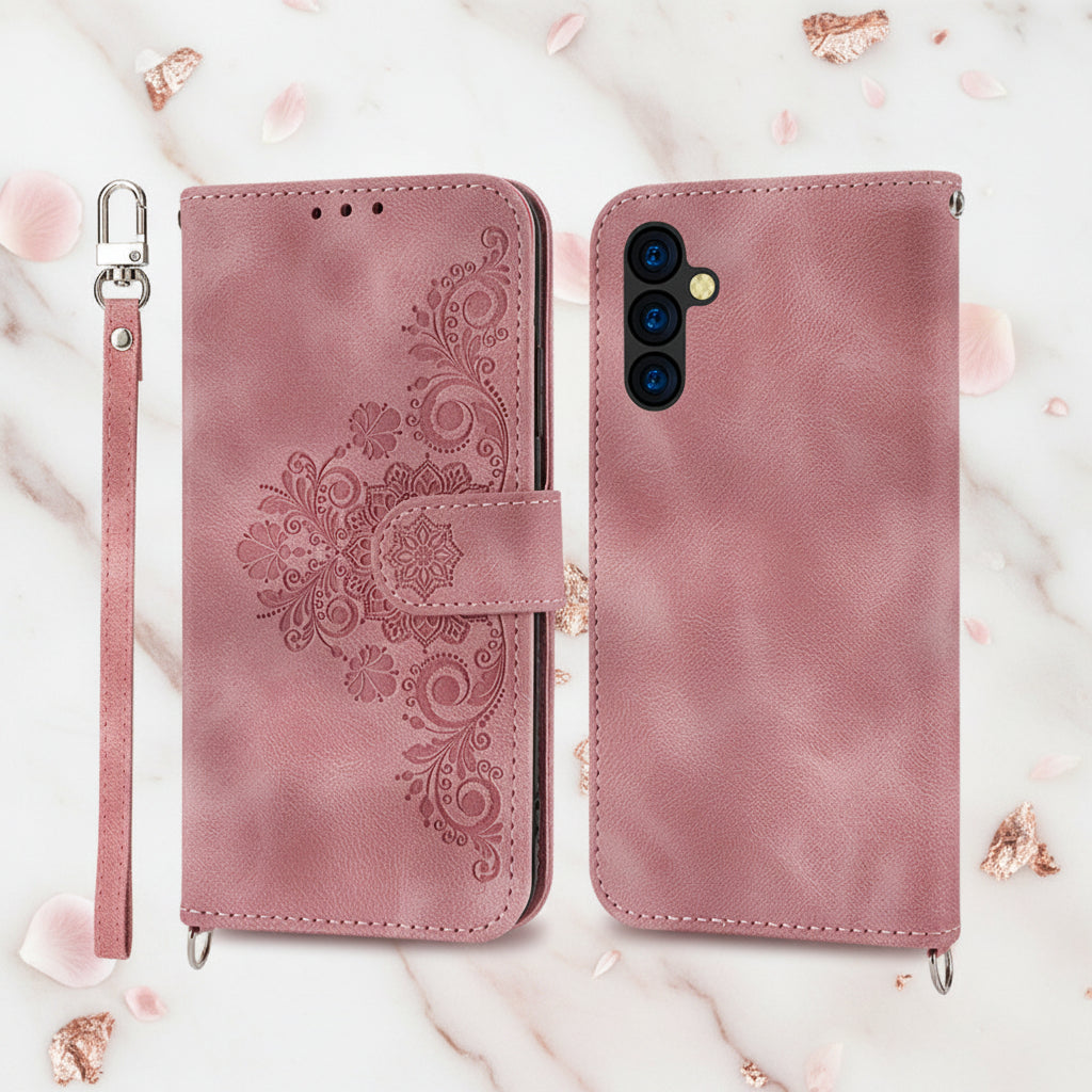 Etui téléphone Style & Confort de couleur rose en trois tailles