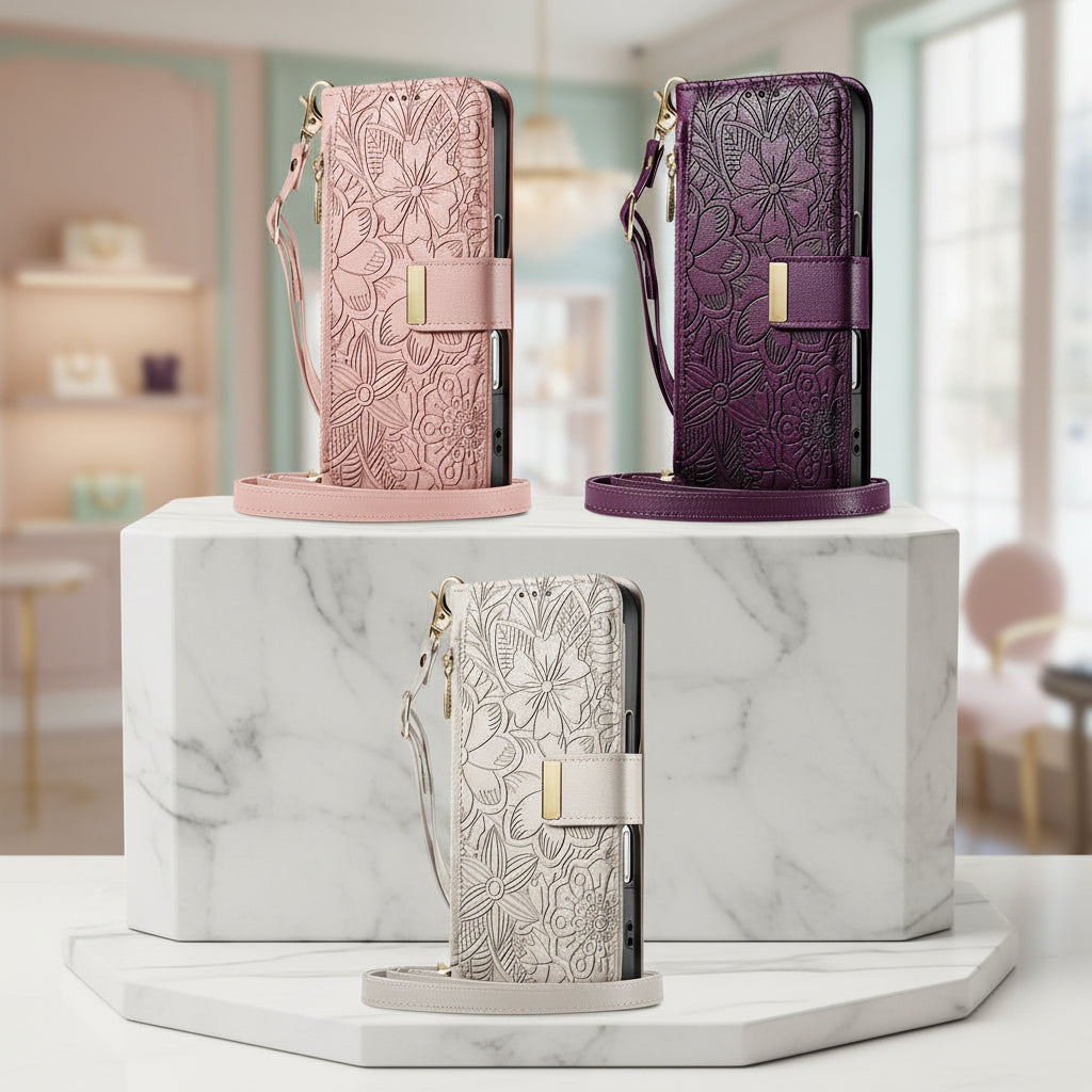 Etui téléphone Design Elégant trois coloris