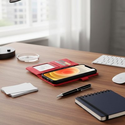 Etui téléphone Confort & Protection format portefeuille