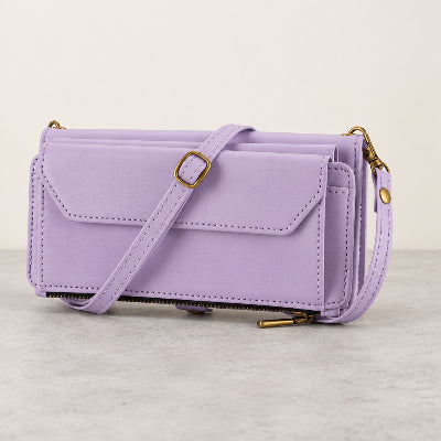 Etui téléphone Elégant et Pratique coloris mauve pour mobile Galaxy S