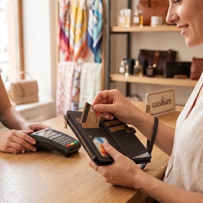 Etui téléphone Portefeuille Elégant portefeuille intégré