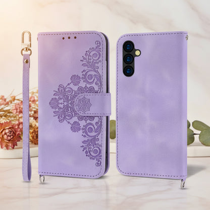 Etui téléhone  Style & Confort, de couleur mauve lilas en trois tailles