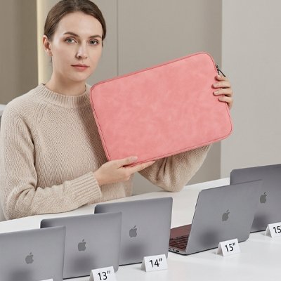 Housse ordinateur finition sobre et épurée 