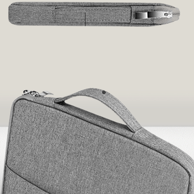 Housse Ordinateur Portable - LaptopSleeveBag™ - Gris - La PoPoche Urbaine