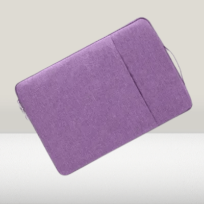 Housse Ordinateur Portable - LaptopSleeveBagâą - Mauve - La PoPoche Urbaine