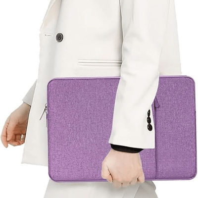 Housse Ordinateur Portable - LaptopSleeveBag™ - Mauve - La PoPoche Urbaine