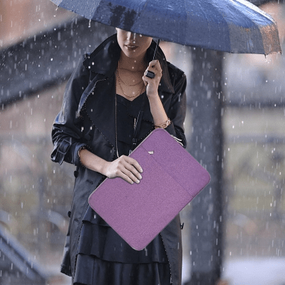 Housse Ordinateur Portable - LaptopSleeveBag™ - Mauve - La PoPoche Urbaine