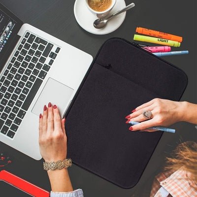Housse Ordinateur Portable - LaptopSleeveBag™ - Noir - La PoPoche Urbaine
