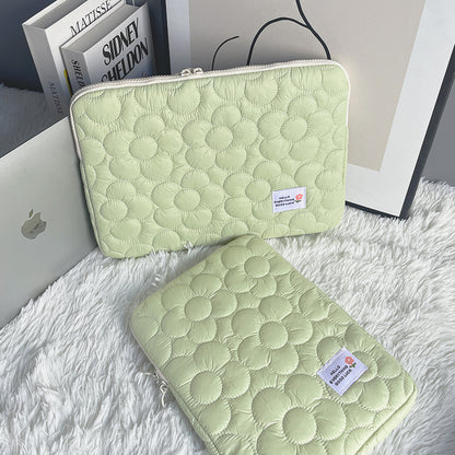 Housse ordinateur Vert Anis / 13.3 - 14 Pouces