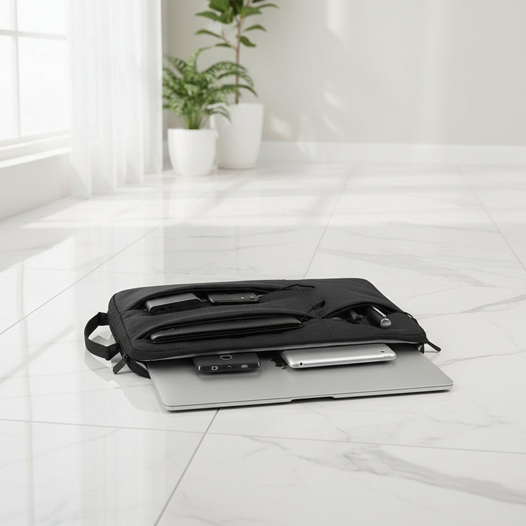 housse pour ordinateur  et ses multi-poches