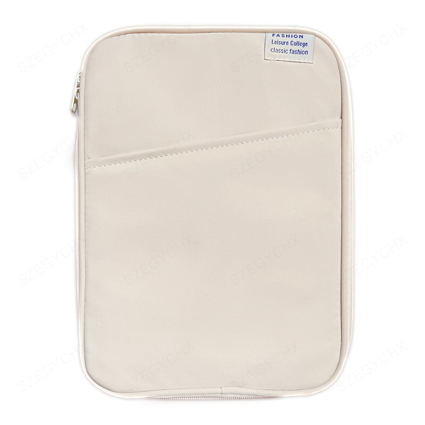 Housse tablette  Résistante et élégante de couleur beige sobre en différentes tailles