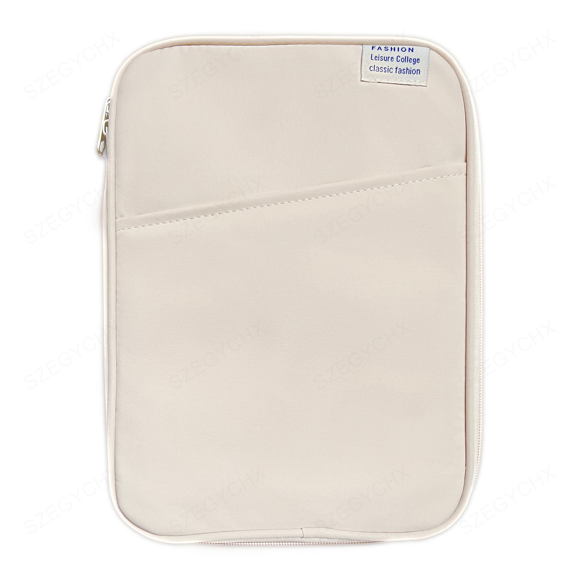 Housse tablette  Résistante et élégante de couleur beige sobre en différentes tailles
