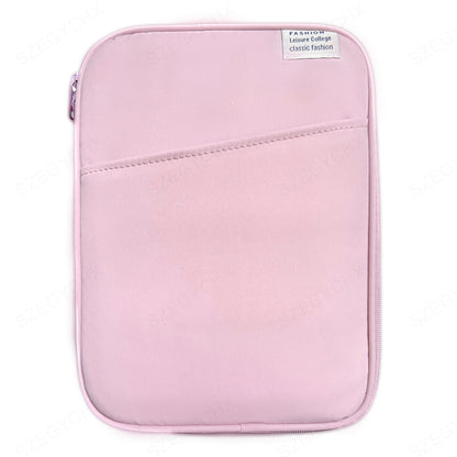 Housse tablette Résistante et élégante, de couleur rose léger différente taille