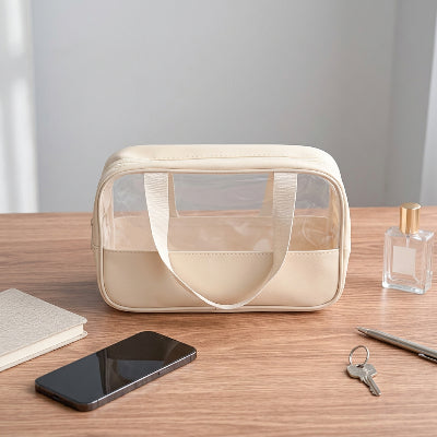 Organisateur de sac  Transparent Elégant avec poignées 