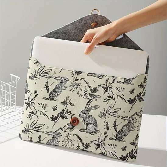 Pochette d'ordinateur doublure intérieure en feutre