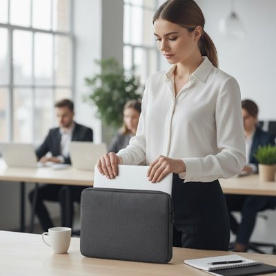 Pochette ordinateur convient aux laptops de différentes tailles