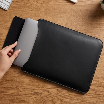 Pochette ordinateur Style Pro, couleur Noir / différentes tailles