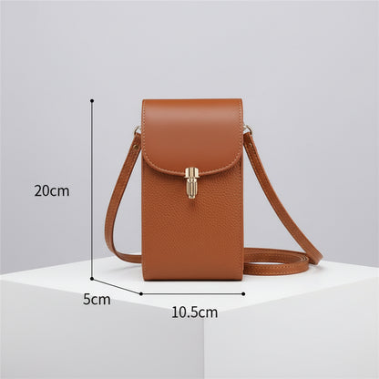 Dimensions pochette telephone 20 x 10.5 x 5 cm avec bandoulière réglable 110 cm
