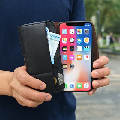 Pochette téléphone Protection élégante,  le format pochette tout-en-un