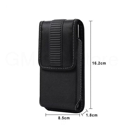 Pochette téléphone Antichoc Raffiné, ses dimension en tissu Oxford