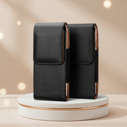 Pochette téléphone Style Lisse ou Grainé, trois tailles