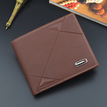 Porte carte homme ​Design Raffiné de couleur marron