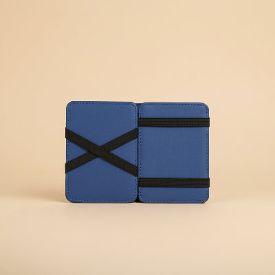 Porte cartes Ultra-Fin Magique couleur noir/bleu