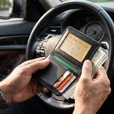 Portefeuille Style Personnel, compartiment à billets et fentes pour cartes
