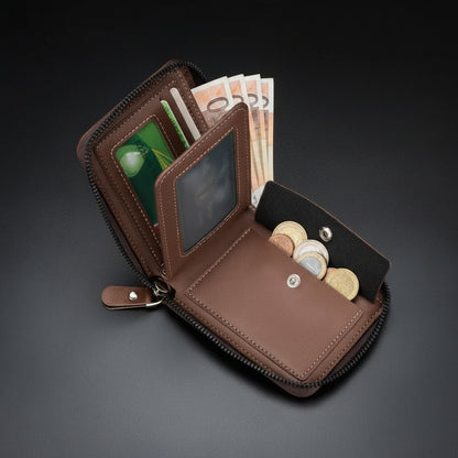 Portefeuille Style et Polyvalence, ses compartiments pour cartes, monnaies et billets