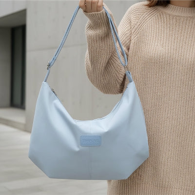 Sac à bandoulière femme Croissant Imperméable porté à la main