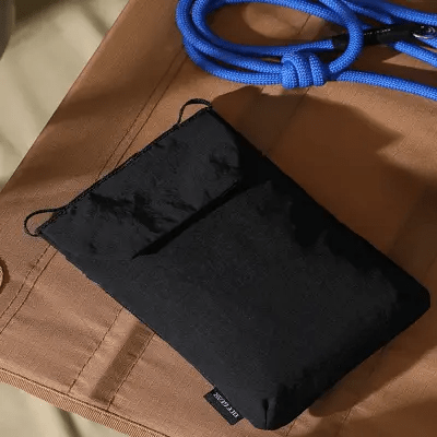 Sac A Bandoulière - MiniCrossbodyBag™ - Noir - La PoPoche Urbaine