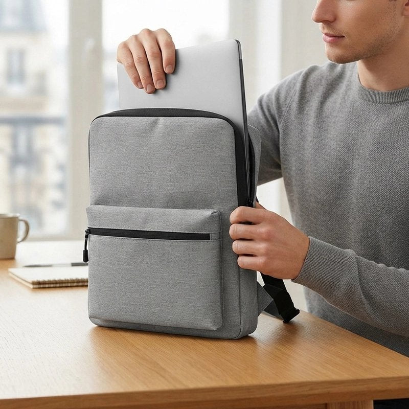 Sac à dos ordinateur homme Protection Optimale pour ordinateur portable jusqu'à 15-16 pouces