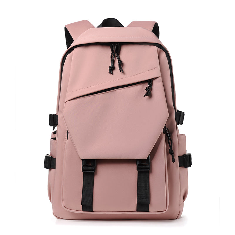 Sac a dos ordinateur portable Style & Confort de couleur rose