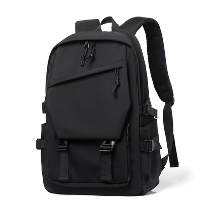 Sac a dos ordinateur portable Style & confort, de couleur noir