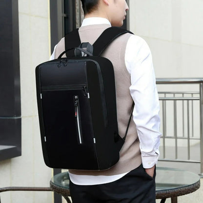 Sac à Dos pour Ordinateur - OfficeTechPack™ - Noir - La PoPoche Urbaine