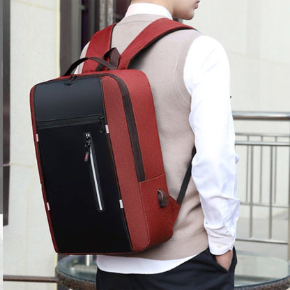 Sac à Dos pour Ordinateur - OfficeTechPack™ - Rouge - La PoPoche Urbaine