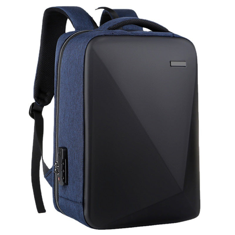 Sac à dos pour ordinateur portable Sécurité & Style couleur bleu avec bandes réfléchissantes