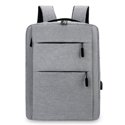 Sac a dos pour ordinateur portable Ergonomique Étanche, couleur gris chiné