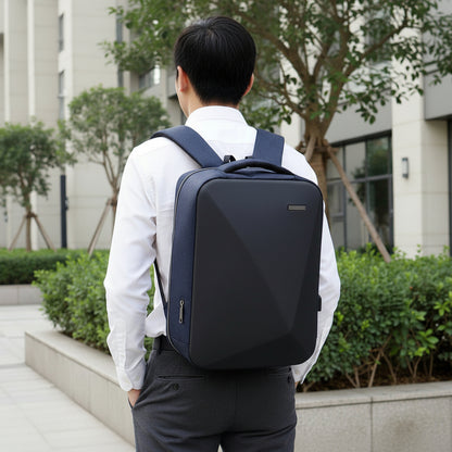 Sac à dos pour ordinateur portable Sécurité & Style, porté sur le dos avec bretelles ergonomique
